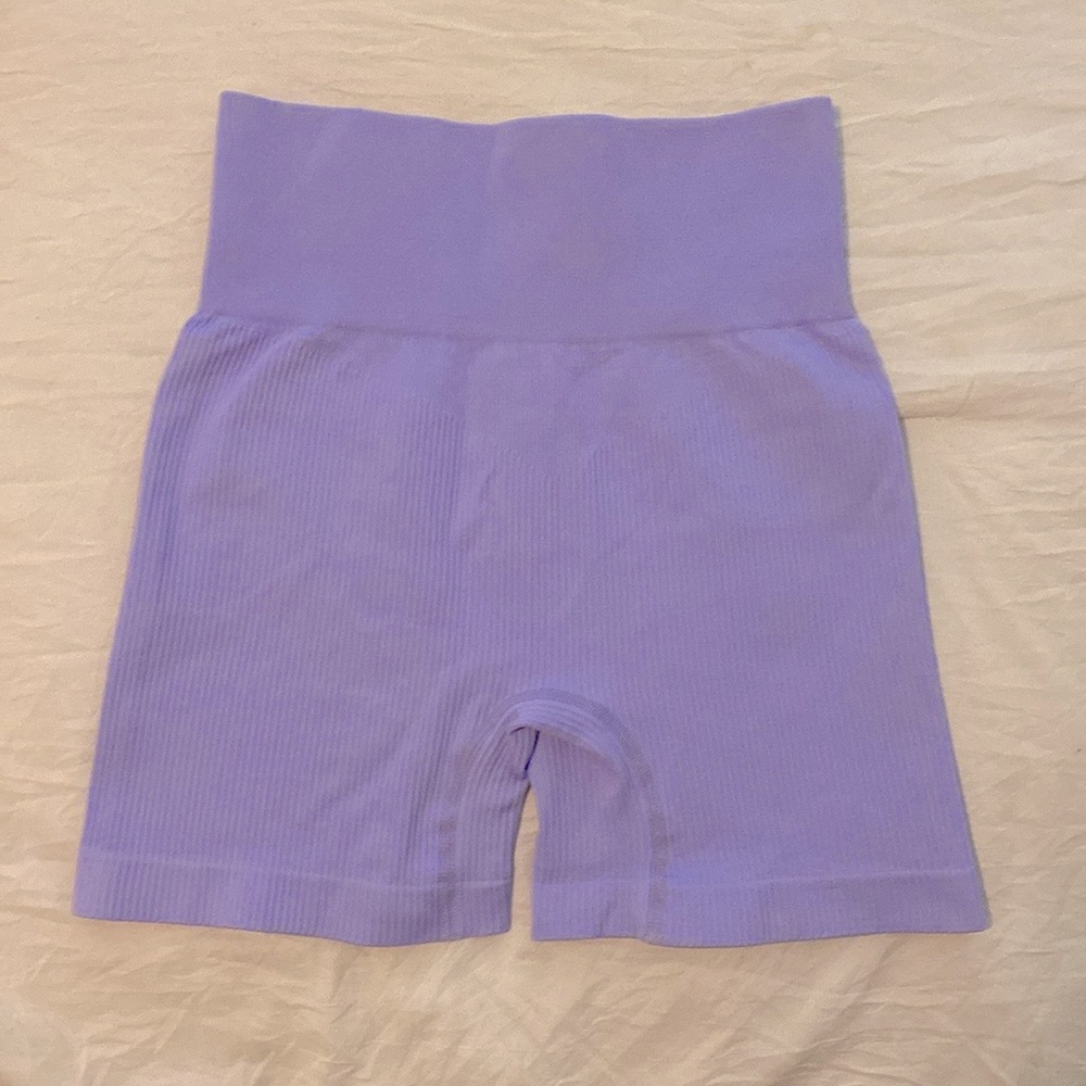 Lavendar Gym Workout Shorts / Size S